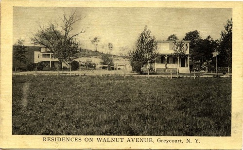 Residences on Walnut Avenue. Early 1900s. csh-004792
